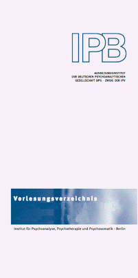 Vorlesungsverzeichnis neu
